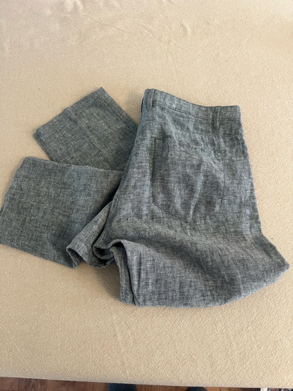 Calvin Klein linen cotton blend trousers Ladies 34”waist 30”length Pants